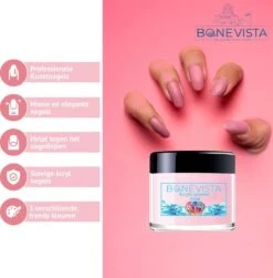 Bone Vista® Acryl Nagels Starterspakket - Wit, Roze & Transparant - Professionele Kunstnagels -Cosmetische Kortingen Winkel 1182x1200 6