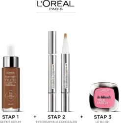 L'Oréal Paris True Match Tinted Serum FOundation - 7-8 Tan Deep - 30ml -Cosmetische Kortingen Winkel 1183x1200