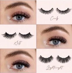 Magnetische Wimpers -Magnetische Eyeliner - 3 Set Wimpers - Magnetic Lashes - Eyelashes - Fake Lashes - 3D Wimpers -Cosmetische Kortingen Winkel 1183x1200 8