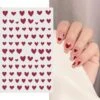 PRO-Deals | Nagelstickers | Tijdelijk X 2 | Unieke Nagel Stickers | Hartjes Rood Wit | Nail Art 3D Stickers | Nagelstickers | Nagel Decoratie | 2 X Nagelstickers Vel | Nagelplakkers -Cosmetische Kortingen Winkel 1185x1200 10