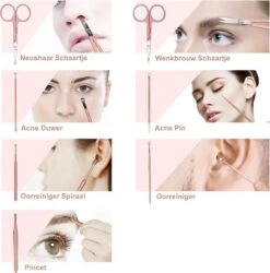 Merkloos Professionele Manicure Set & Pedicureset – Nagelset – Behandeling Nagels En Huid - 18delig -Cosmetische Kortingen Winkel 1185x1200 14