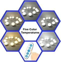 Jumalu Hollywood Spiegellampen – Spiegelverlichting Met 10 LED Lampen – Dimbare Make Up Spiegel Lamp – 4 Meter Kabel 16 Jumalu Hollywood Spiegellampen – Spiegelverlichting Met 10 LED Lampen – Dimbare Make Up Spiegel Lamp – 4 Meter Kabel -Cosmetische Kortingen Winkel 1185x1200 20