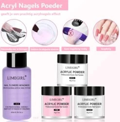 Professionele Acryl Nagels Starterpakket - Kunstnagels - Dipping Powder - Nail Art - Crystal Poeder - Gellak Starterspakket -Cosmetische Kortingen Winkel 1186x1200 13