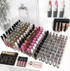 Jumanah® Collections - "Sorted" Large Lip Set - Make Up Organizer - Ladeverdeler - Lade Organizer - Transparant - Acryl - Kunststof - Ikea Alex 5 Ladeblok -Cosmetische Kortingen Winkel 1186x1200 19