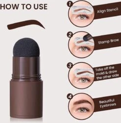 EverToys Wenkbrauw Stempel - Plus Poeder - Eye Brow Stamp - Kit - Trimmer - Potlood - Lash Lift - Stick - Potlood - Set - Bruin 14 EverToys Wenkbrauw Stempel - Plus Poeder - Eye Brow Stamp - Kit - Trimmer - Potlood - Lash Lift - Stick - Potlood - Set - Bruin -Cosmetische Kortingen Winkel 1187x1200 11