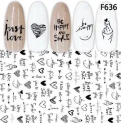 GUAPÀ - Nail Art 3D Nagel Stickers Set Met Een Top Coat Voor Goede Hechting - Nagel Decoratie & Versiering Folie - 6 Sticker Vellen Met Top Coat 15 GUAPÀ - Nail Art 3D Nagel Stickers Set Met Een Top Coat Voor Goede Hechting - Nagel Decoratie & Versiering Folie - 6 Sticker Vellen Met Top Coat -Cosmetische Kortingen Winkel 1187x1200 23
