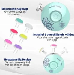 Baby Nagelknipper Roze - Baby Manicureset - Baby Verzorgingsset - Baby Nagelvijl - Baby Nagelschaartje - Baby Nagelset - Elektrisch -Cosmetische Kortingen Winkel 1190x1200 18