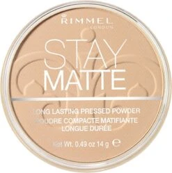 Rimmel London Stay Matte Pressed Powder - 003 Peach Glow -Cosmetische Kortingen Winkel 1190x1200 3