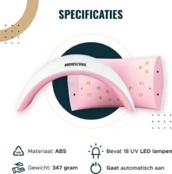 MOOSCARE 36 Watt LED Lamp Voor Gellak Nagels – Nageldroger – Gellak Lamp - UV Lamp Gelnagels - Nail Art Nagellamp - Gel Nagellak Nageldroger -Cosmetische Kortingen Winkel 1191x1200 21