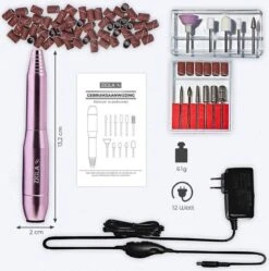 Zigla – Elektrische Nagelvijl - Nagelfrees- Manicure En Pedicure Set - 6 Schuurrolletjes - 11 Opzetstukken - Rosé/Goud - Vernieuwd 16 Zigla – Elektrische Nagelvijl - Nagelfrees- Manicure En Pedicure Set - 6 Schuurrolletjes - 11 Opzetstukken - Rosé/Goud - Vernieuwd -Cosmetische Kortingen Winkel 1191x1200 23