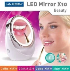 Lanaform X10 Spiegel Met Ringverlichting - Make-upspiegel - Ø11cm 18 Lanaform X10 Spiegel Met Ringverlichting - Make-upspiegel - Ø11cm -Cosmetische Kortingen Winkel 1192x1200 29