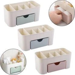 IBright Make-Up Organizer Met Lade - Cosmetica Opbergdoos - Bureau Organizer - Blauw 9 IBright Make-Up Organizer Met Lade - Cosmetica Opbergdoos - Bureau Organizer - Blauw -Cosmetische Kortingen Winkel 1193x1200 26