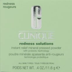 Clinique Redness Solution Instant Relief Mineral Pressed Powder - Concealer - 11.6 G -Cosmetische Kortingen Winkel 1194x1200