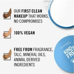 Rimmel London KIND & FREE Vegan Pressed Powder Gezichtspoeder 01 Translucent -Cosmetische Kortingen Winkel 1195x1200 2