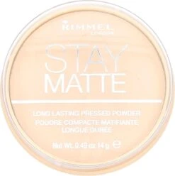 Rimmel London Stay Matte Pressed Powder - 001 Transparent - Powder -Cosmetische Kortingen Winkel 1195x1200 3