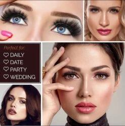 Nepwimpers - Nep Wimpers - Valse Wimpers - Lashes - False Lashes - Magnetische Wimpers - Magnetische Eyeliner - Miami -Cosmetische Kortingen Winkel 1196x1200 17