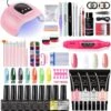 Merkloos Gellak Starterspakket - MEGA Uitgebreid Pakket - Uv Lamp Gelnagels - Elektrische Nagelvijl - Gellak - Gel Nagellak - Polygel - Polygel Kit - Gelnagels Starterspakket - Moederdag Cadeautje -Cosmetische Kortingen Winkel 1196x1200 30