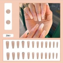 Merkloos Press On Nails - Nep Nagels - Roze - Coffin - Manicure - Plak Nagels - Kunstnagels Nailart - Zelfklevend -Cosmetische Kortingen Winkel 1196x1200 41