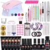 Gelnagels Set | Polygel Kit | Nepnagels | Gellak Set | Nail Art Pakket | 15Ml Kleuren Builder Gel | Crystal Gel | UV Gel | Manicure Set | Gel Nagellak Nagel Decoratie | 6W UV Lamp | Starterspakket | Nail Care | Nagelstad -Cosmetische Kortingen Winkel 1197x1200 47