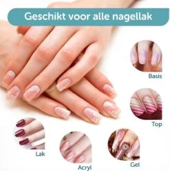 ForDig 220W Professionele Nageldroger Voor Gel Nagels - Nagellak Droger Met UV LED Lamp En Timer Voor Gelnagels - Nageldrogerlamp Met 57 LED Lampjes Voor Nagel Gellak - Geschikt Voor Manicure En Pedicure - Nagellakdroger Hard Gelpolish Builder -Cosmetische Kortingen Winkel 1197x1200 49