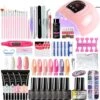 Gellak Starterspakket - Met UV Lamp - MEGA Set - Gellak Starterset - Gellak Lamp - Uv Lamp Gelnagels - Gellak - Gellak Set - Gellak Nagellak - Gellak Remover - 12 Kleuren Polygel -Cosmetische Kortingen Winkel 1197x1200 50