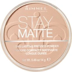 Rimmel London Stay Matte Pressed Powder - 005 Silky Beige -Cosmetische Kortingen Winkel 1198x1200 10