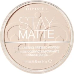 Rimmel London Stay Matte Pressed Powder - 001 Transparent - Powder -Cosmetische Kortingen Winkel 1198x1200 12
