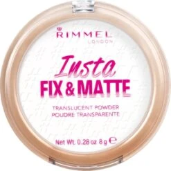 Rimmel London Insta Fix & Matte Make-uppoeder - 01 Clear -Cosmetische Kortingen Winkel 1198x1200 15