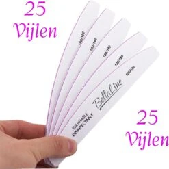 BellaLine - 25 Nagelvijlen - Kunstnagels - Moonvijl - Zebra Vijl - Nagelvijl - Nagels - Nail Art - Nagelverzorging - Nepnagels - Acrylnagels - Gelnagels - Nails - Moon - UV Nagel Gel - Zachte Vijl 100/180 - Nagel Vijl 9 BellaLine - 25 Nagelvijlen - Kunstnagels - Moonvijl - Zebra Vijl - Nagelvijl - Nagels - Nail Art - Nagelverzorging - Nepnagels - Acrylnagels - Gelnagels - Nails - Moon - UV Nagel Gel - Zachte Vijl 100/180 - Nagel Vijl -Cosmetische Kortingen Winkel 1198x1200 74