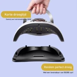 280 Watt UV LED Lamp Nagels - 66 Leds - SUN X10 MAX - Nagel UV Lamp - Gellak Lamp - Nagellamp - Nagellamp Led - Nagellamp Voor Gel Nagellak - Nagellamp Led Uv - Nagellamp Uv - Nagellamp Gelnagels - Gellak - Nageldroger -Cosmetische Kortingen Winkel 1199x1200 23