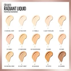 Maybelline Dream Radiant Liquid - 45 Light Honey - Foundation Geschikt Voor De Droge Huid Met Hyaluronzuur - 30 Ml -Cosmetische Kortingen Winkel 1199x1200 3