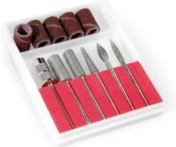 Beautylush Elektrische Nagelfrees Set 65W. Inclusief Schuurkapjes Wit. -Cosmetische Kortingen Winkel 1200x1002 8