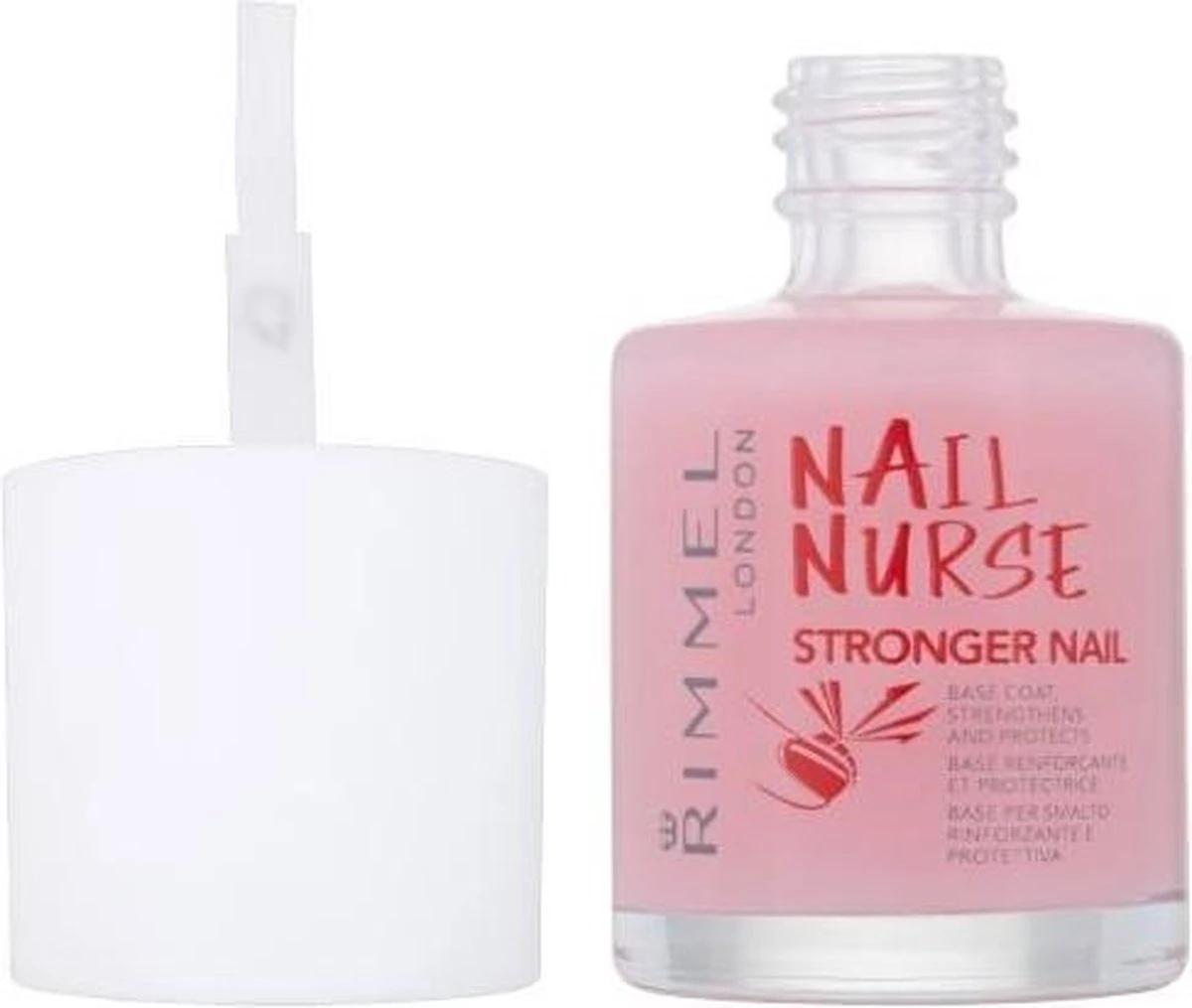 Rimmel London Nail Nurse Stronger Nail Transparant - 8 Ml 8 Rimmel London Nail Nurse Stronger Nail Transparant - 8 Ml - Afbeelding 6