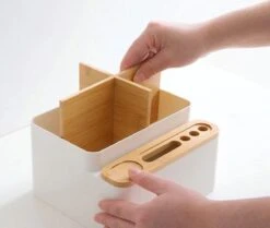 LYVION Make-up En Bureau Organizer - Kunststof En Bamboe 13 LYVION Make-up En Bureau Organizer - Kunststof En Bamboe -Cosmetische Kortingen Winkel 1200x1017 4