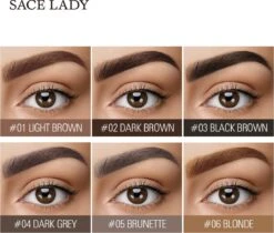 Sace Lady Tattoo Brow Peel-Off Gel - Brow Gel - Wenkbrauw Gel Mascara – Dark Brown #02 – Assortiment ‘Het Gemak’ -Cosmetische Kortingen Winkel 1200x1019 4