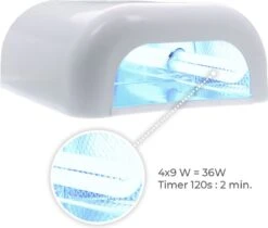 Méanail - Gellak - Kit Cube - Uv Lamp 36 Watt Zonder Timer - Starterspakket - Nude -Cosmetische Kortingen Winkel 1200x1022 3