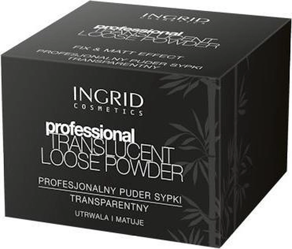 INGRID Cosmetics Bamboo Loose Powder 4 INGRID Cosmetics Bamboo Loose Powder - Afbeelding 2