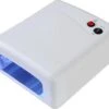 Merkloos Nageldroger UV-lamp 36 Watt - Lamp Nagels - Gellak - Gelnagels - Gel Nagellak Droger - Nagellamp - Nagel Lamp - Wit