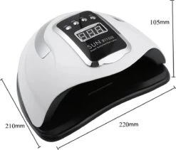 280 Watt UV LED Lamp Nagels - 66 Leds - SUN X11 MAX - Nagel UV Lamp - Gellak Lamp - Nagellamp - Nagellamp Led - Nagellamp Voor Gel Nagellak - Nagellamp Led Uv - Nagellamp Uv - Nagellamp Gelnagels - Gellak - Nageldroger -Cosmetische Kortingen Winkel 1200x1024 6