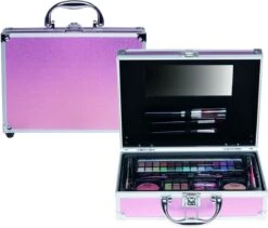 Make Up Koffer Glanzend Roze 8 Make Up Koffer Glanzend Roze -Cosmetische Kortingen Winkel 1200x1026 12