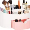 Springos Make Up Organizer - Meerdere Vakken - Lade Kast - Wit/Roze -Cosmetische Kortingen Winkel 1200x1033 6