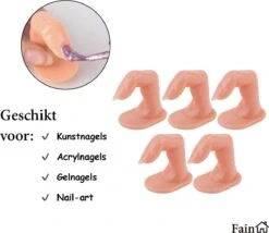 Oefenvinger Voor Nagels – Nail Art – All-in-1 Set – 5 Stuks - Nagel Set – Nail Trainer – Nail Tips – Acrylnagels Starterspakket – Nagel – Nail Trainer Hand – Oefen Hand Nagels - Nailtrainer Nagel Oefenhand -Cosmetische Kortingen Winkel 1200x1041 4