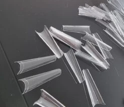 Merkloos Gel Flex 250 Nageltips Met Lijm - Transparant XXL Long Coffin Half Cover C Nail Tips- French Nail Art Acryl Nagels & Gelnagels -Hoge Kwaliteit -Cosmetische Kortingen Winkel 1200x1042 11