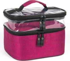 Sirac - Makeup Tas Donker Roze 11 Sirac - Makeup Tas Donker Roze -Cosmetische Kortingen Winkel 1200x1042 12