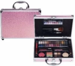 Make Up Koffer Glanzend Roze 9 Make Up Koffer Glanzend Roze -Cosmetische Kortingen Winkel 1200x1048 7