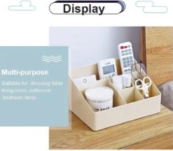 Merkloos Make-Up Organizer - Opbergdoos - Cosmetica - Grijs - Sieraden - Nagelak - Make Up Organizer - Make Up Organizers -Cosmetische Kortingen Winkel 1200x1050 6