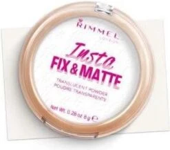 Rimmel London Insta Fix & Matte Make-uppoeder - 01 Clear -Cosmetische Kortingen Winkel 1200x1052 2