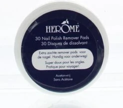 Herome Nagellakremover Pads - Nagellakverwijderaar Pads - Acetonvrij, Mild Reinigend En Droogt Niet Uit - Handig Voor Onderweg Travelsize- 30 Pads -Cosmetische Kortingen Winkel 1200x1052 6