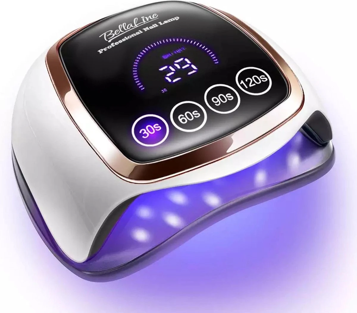 UV Nagel Lamp 168 Watt + 5 Gratis Vijlen - BellaLine - UV Led Nagellamp – Gel Nagel – Nagellak UV – Nageldroger – Salon – Sensor – Gellac - Acryl - Gelnagels – 42 Power Led – Professioneel – Krachtig – Manicure – Extra Lang Snoer - Pink - Pedicure 3 UV Nagel Lamp 168 Watt + 5 Gratis Vijlen - BellaLine - UV Led Nagellamp – Gel Nagel – Nagellak UV – Nageldroger – Salon – Sensor – Gellac - Acryl - Gelnagels – 42 Power Led – Professioneel – Krachtig – Manicure – Extra Lang Snoer - Pink - Pedicure