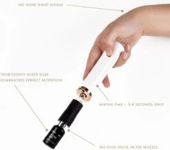 Lashes & More - GLUE SHAKER - Lijmschudder - Inkt Mixen - GLUE MIXER - Voor Het Goed Mengen Van Wimperlijm Nagellak Pigment Of Tattoo Inkt - Met Ventilator -Cosmetische Kortingen Winkel 1200x1057 1